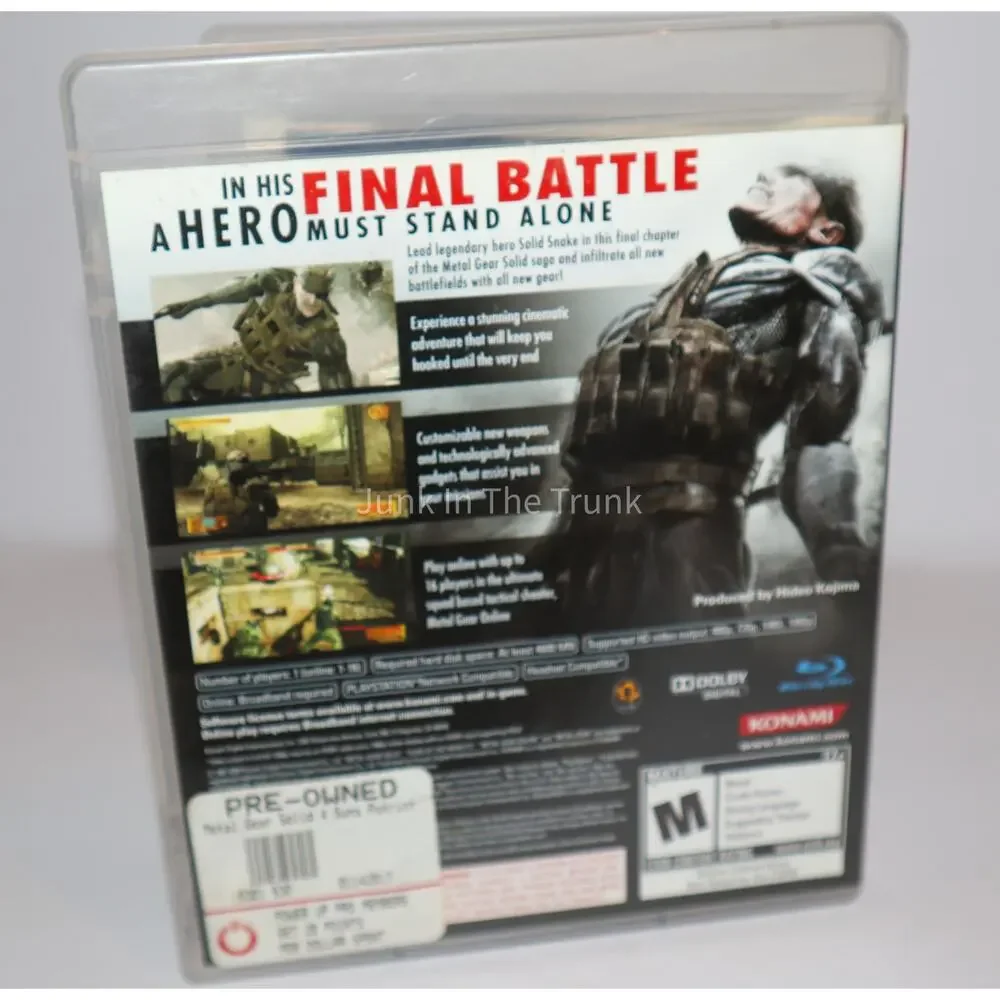 Metal Gear Solid 4: Guns of the Patriots